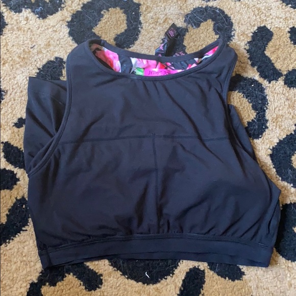 Betsy Johnson Performance Floral Sports Bra - Picture 5 of 5